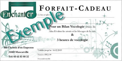 Forfait cadeau Vocologie