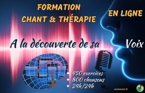 Formation en ligne chant et thérapie par le chant